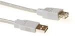 ACT SB2199 USB kábel USB 2.0 1 M USB A Elefántcsontszínű (SB2199)