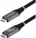 StarTech USB 4.0 Type C Összekötő Fekete 1.5m CC150CM80GUSB4CABLE (CC150CM80GUSB4CABLE)