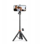Tech-Protect Selfie stick Wireless cu trepied Tech-Protect L03S, Bluetooth, Telecomanda (Negru)