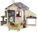 Smoby Căsuță cu jgheab Jura Lodge Life Smoby cu hrănitoare pentru păsări extensibilă cu filtru-UV de la 24 luni (SM810304-D) Casuta pentru copii