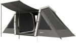 Outsunny Cort Gonflabil de Camping 4 Persoane Blackout Cort cu Aer 5, 8m Lungime 2 Dormitoare și Zonă de Zi 580x270x202cm Gri Închis | Aosom Romania (A20-558V00CG) Cort