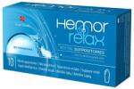 Hemorrelax végbélkúp 10x - pingvinpatika