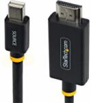 StarTech Mini DisplayPort HDMI 2.0 Adapter Fekete 2m 2M-MDP-HDMI2-4K60 (2M-MDP-HDMI2-4K60)