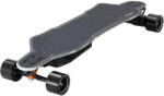 Exway Skateboard Electric Exway Flex Paragon Belt, 504Wh, putere 3058 W, viteza maxima 50 km/h, autonomie 55 km, roti de 90 mm, iluminare RGB, telecomanda, Negru/Alb (EB-FPG1B)