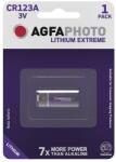 AgfaPhoto Baterie AGFAPHOTO Litiu CR123 1 buc (APCR123A) Baterii de unica folosinta