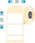 VALUE Etichetă de hârtie pe rolă 30x20mm 3500 bucăți/rolă