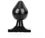 All Black Dop Anal All Black Super Stretch PVC Negru 19 cm