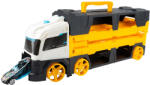 MalPlay Transport auto și joc de lansare cu 2 mașini mici galben (147AFE)