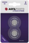 AgfaPhoto Gombelem AGFAPHOTO Lithium CR2032 2 darabos APCR2032B2 (APCR2032B2)