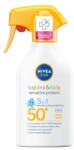 Nivea Set 2 x Spray Protectie Solara Copii Babies & Kids Sensitive Protect 5in1, SPF 50+, 270 ml (ROC-2xMAG1017381TS)