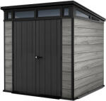 Keter PENT SIGNATURE 7×7 kerti fészer - DECOCOAT, 4, 7 m2, Storm Grey