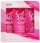 Umberto Giannini Set pentru definirea buclelor, travel size, Curls Starter Kit, 3*50 ml, Umberto Giannini
