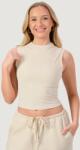 GymBeam Дамски топ NEO Turtleneck Almond L