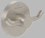 Villeroy & Boch Cuier dublu baie, fixare ascunsa, nichel periat (Brushed Nickel Matt), Villeroy & Boch Elements Tender TVA15101200064 TVA15101200064 (TVA15101200064)