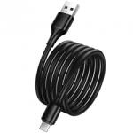 hoco. USB-A - microUSB kábel Hoco X120, 18W, 2A, 1m, fekete