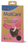 MoliCare mosható alsónemű L női nedvszívó +5 betét (1x)