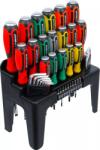 BGS technic Set şurubelniţe cu sortiment de biţi, în suport de plastic, 44 piese, BGS 35836 (B-35836) Surubelnita