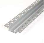 Phenom Aluminium profil sín vakolható, gipszkartonba süllyeszthető 1000x61x13 mm 41025A1 (41025A1)