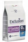 Exclusion Hypoallergenic kistestű kutyafajták hal és burgonya 2kg