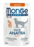 Monge Monoprotein macskaeledel tasak kacsa pástétom 85g Monge márka