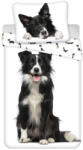 Állatok Kutyás Border Collie ágyneműhuzat 140×200cm, 70×90 cm (JFK037409)