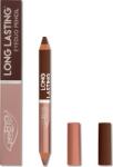 puroBIO cosmetics Long Lasting Kingsize Duo szemhéjceruza - 103L - Pink/Warm Brown
