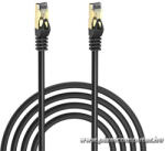 S-Link Kábel - SL-CAT720M (S/FTP patch kábel, CAT7, aranyozott, fekete, 20m) (37475)