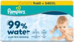 Pampers 99% Water babatörlőkendő, 9 x 60 db (80871793)
