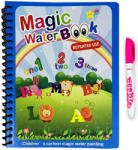 SmartWiz Carte de colorat cu apa Magic Book, Reutilizabila, plina de culori vibrante, Litere si Cifre Carte de colorat
