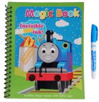 SmartWiz Carte de colorat cu apa Magic Book, Reutilizabila, plina de culori vibrante, Trenul Thomas - 8 pagini, pentru fete si baieti de la 3 ani, Pitikot Carte de colorat