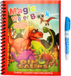 SmartWiz Carte de colorat cu apa Magic Book , Reutilizabila, plina de culori vibrante, Dynoland Carte de colorat