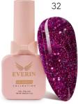 Everin Oja Semipermanentă Everin Celebrity 15 ml - 32 Fuchsia Sparkle | Strălucire & Rezistență (CELE-32)