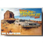 Aoshima DeLorean Vissza a jövőbe 3. - 1: 24 építhető autó makett | Aoshima (abk05918)