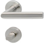 Solido Rozettás Kilincsgarnitúra Vaduz Din Wc Rozettás 38 - 45 Nemesacél Matt (SCH-102246444)