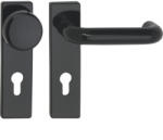 FSB Eco U-forma Hosszúpajzsos Fs Gombos Garnitúra 72 mm Ajtóvast. 40-66 mm Fek. Műa (SCH-102269410)