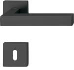 Solido Rozettás Kilincsgarnitúra Malmö Bb 38 - 45 Nemesacél Fekete (SCH-102246294)
