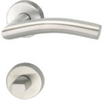 Marchesi Rozettás Kilincsgarnitúra New York Lapos Rozettás Wc 38 - 45 Nemesacél (SCH-102237972)