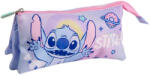 Cerda Disney Lilo és Stitch, A csillagkutya Universe 3 rekeszes tolltartó 23 cm (CEP2700001660)