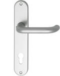SCH-Line Hosszúpajzsos Kilincsgarnitúra U-forma Pz 88 38 - 43 Ezüst Eloxált (SCH-102240457)