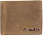 MEATFLY Eliot prémium bőr pénztárca - tölgyfa (PID_137462)