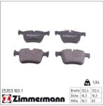 ZIMMERMANN Set placute frana ZIMMERMANN 25353.165. 1 (25353.165.1)