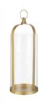 Bizzotto Suport lumanare metal auriu Merope 12.5x33 cm (0502649X)