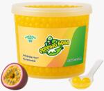 Popping Boba Bubble Tea Fructul Pasiunii 3.2kg - Bază pentru Băuturi Bubble Tea Aromă Passion Fruit