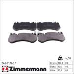 ZIMMERMANN Set placute frana ZIMMERMANN 24681.166. 1 (24681.166.1)