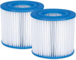 Polygroup Cartus filtru Tip D (D 10.5 cm h 9.5 cm) pentru piscine - Set cu 2 buc (P57000102)