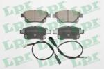 LPR Set placute frana LPR 05P1261 (05P1261)