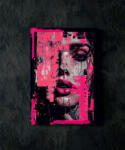 4 Decor Tablou canvas - Profil Neon - 35x45cm