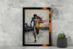 4 Decor Tablou canvas - Impact Portocaliu - 35x45cm