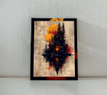 4 Decor Tablou canvas - Simfonie Plutitoare - 35x45cm