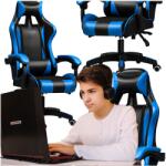 Extralink Gaming Gaming chair office chair, swivel, black and blue, G-523 (EX.36387)